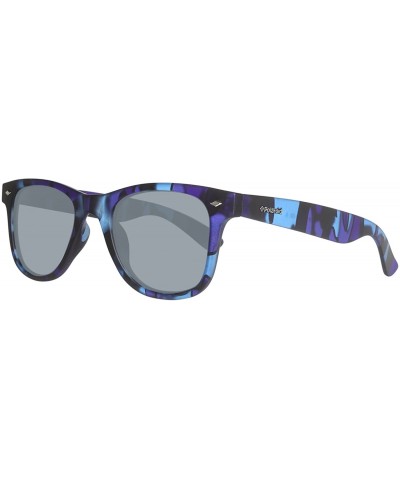 Pld6009/S/M Rectangular Sunglasses - Blue Camou/Gray Polarized - CE127P971YD $38.68 Wayfarer