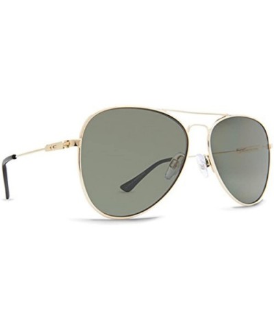 Aerogizmo Sunglasses & Carekit Bundle - Gold / Vintage Grey - CA18EHI87MR $46.25 Rectangular