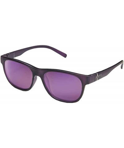 Scene Sunglasses - Women's - Purple Frost - C6189X0SUQE $49.15 Wayfarer