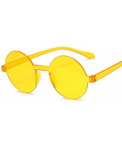 Round Sunglasses Women Vintage Classic Hip Hop Style Sun Glasses Female Brand Designer Frame Feminino - CW198A0CN00 $36.21 Se...