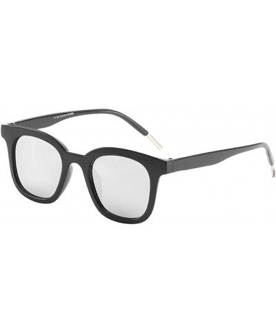 Unisex Classic Polarized Sunglasses Mirrored Lens Lightweight Oversized Glasses Fashion Summer Spring Sun Glasses - C9196IYRZ...