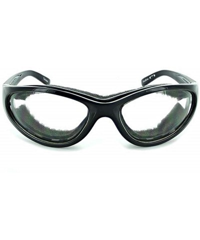 Mountain Shades- Unisex Sports Sunglasses - Motoreyez Frame- Redline Clear Lens - CN18NK004AI $25.67 Wrap