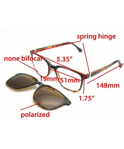 None Bifocal - Polarized Magnetic Clip on - Polarized Sunglasses New Arrived - CT18LNLQ2QQ $23.28 Wayfarer
