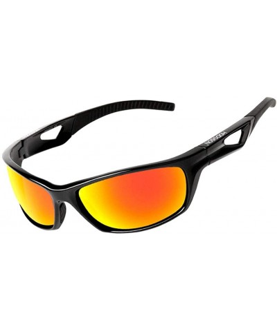 Polarized Sports Sunglasses Driving Glasses for Men Women Motorcycle Bike Riding Cycling Travel Outdoors Baseball - CA18R89SD...