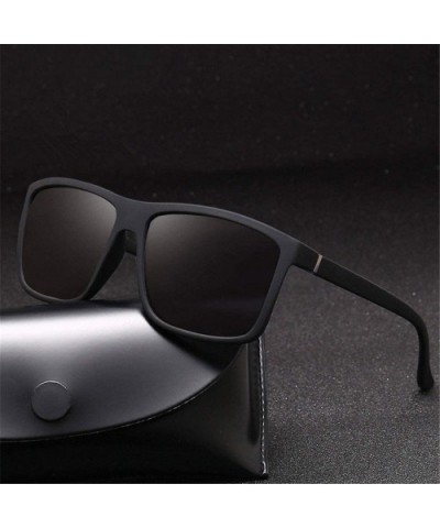 Fashion Sunglasses Men Square Sun Glasses Protection Shades Oculos Glasses Square C8 - CQ194OGNS6H $24.33 Square