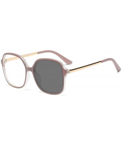 Oversized Vintage Photochromic Transition Nearsighted - Khaki - CP1943Q2CTR $19.64 Square