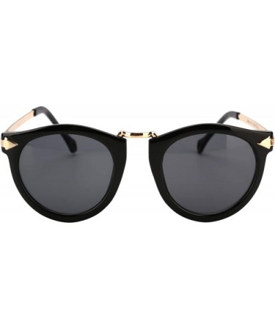 Women's Vintage Arrow Style Designer Polarized Sunglasses LSPZ8888 - Flower - C212ODSPIDB $21.79 Wayfarer