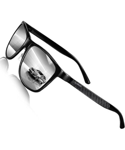 Driving Ultra Light Polarized Sunglasses for Men Women Al-Mg Metal Frame 100% UV400 protection Outdoor Sunglasses - CS18EHGYN...
