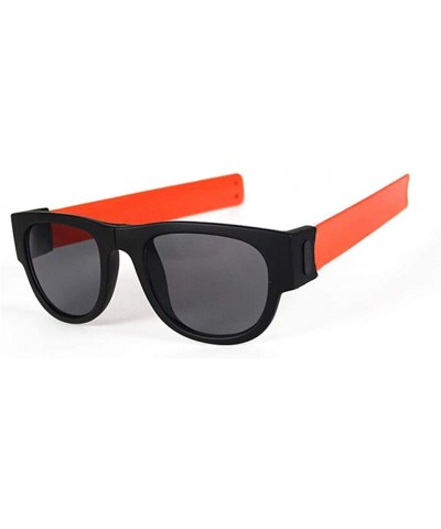 Folding Wristband Sunglasses Slappable Bracelet - C1 - CN199ON7AUD $5.95 Sport