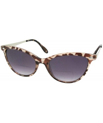 Bifocal Sunglasses Women's Cat-eye B105 - Clear Tortoise Gray Lenses - C918Z7SCCA0 $13.80 Cat Eye