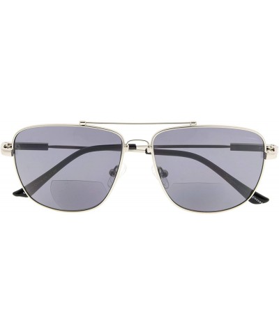 Memory Titanium Bifocal Sunglasses Black Metal Frame Flexible Reading Sunglasses +1.0 Many Colors Available - CJ18MCO9KTD $15...