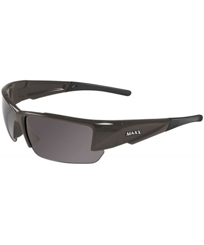 Stealth HD Athletic Sunglasses ALL SPORT - Dark Gray - CX12IGMBM75 $10.23 Wrap