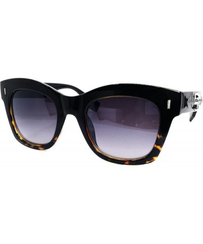 5205 Premium Spike Steampunk BIKE MOTORCYCLE Brand Designer harley gotica Style Shades Sunglasses - Black Brown - CC18E4DW9MG...