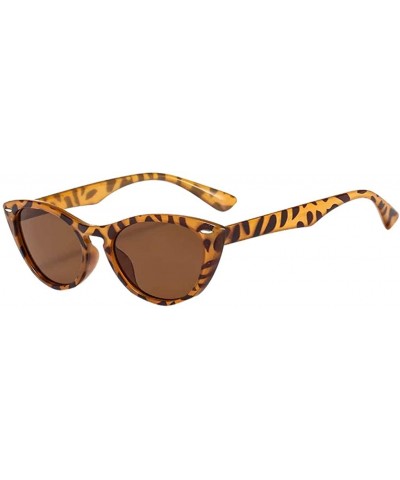 Unique Sunglasses Trend Sunglasses Women Fashion Sunglasses Cat Eye Sunglasses - D - CN18TM5NEGL $5.60 Wrap