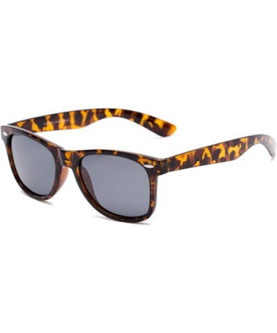 Sunglass Warehouse Rambler- Polarized Polycarbonate Retro Square Men's & Women's Full Frame Sunglasses - C612OE59X8R $7.37 Sport