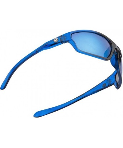 Nitrogen Polarized Sunglasses Mens Sport Running Fishing Golfing Driving Glasses - Blue- Blue Mirror Lens - CE1980GZEUX $14.6...