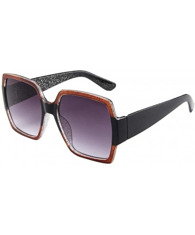 Unisex Square Sunglasses Retro Sunglasses Fashion Sunglass Polarized Sunglasses for Men Women Sun glasses - F - C319074Z00I $...