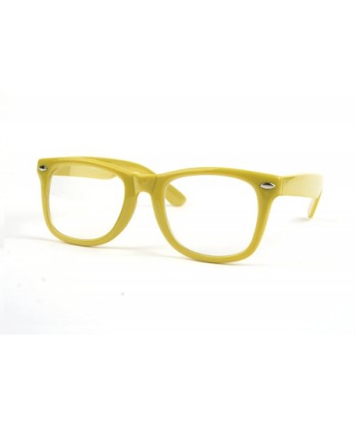 Classic Wayfarer Sunglasses P712CL - Yellow - C111CNBJTB7 $7.23 Wayfarer